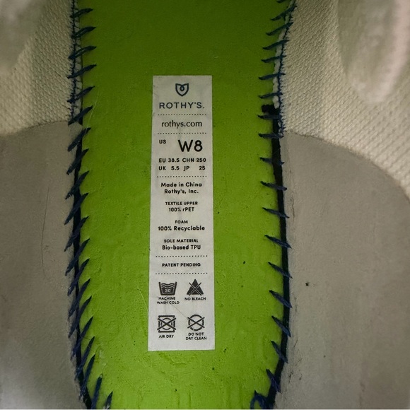 Rothy’s The Lace Up Sneakers - Picture 12 of 12